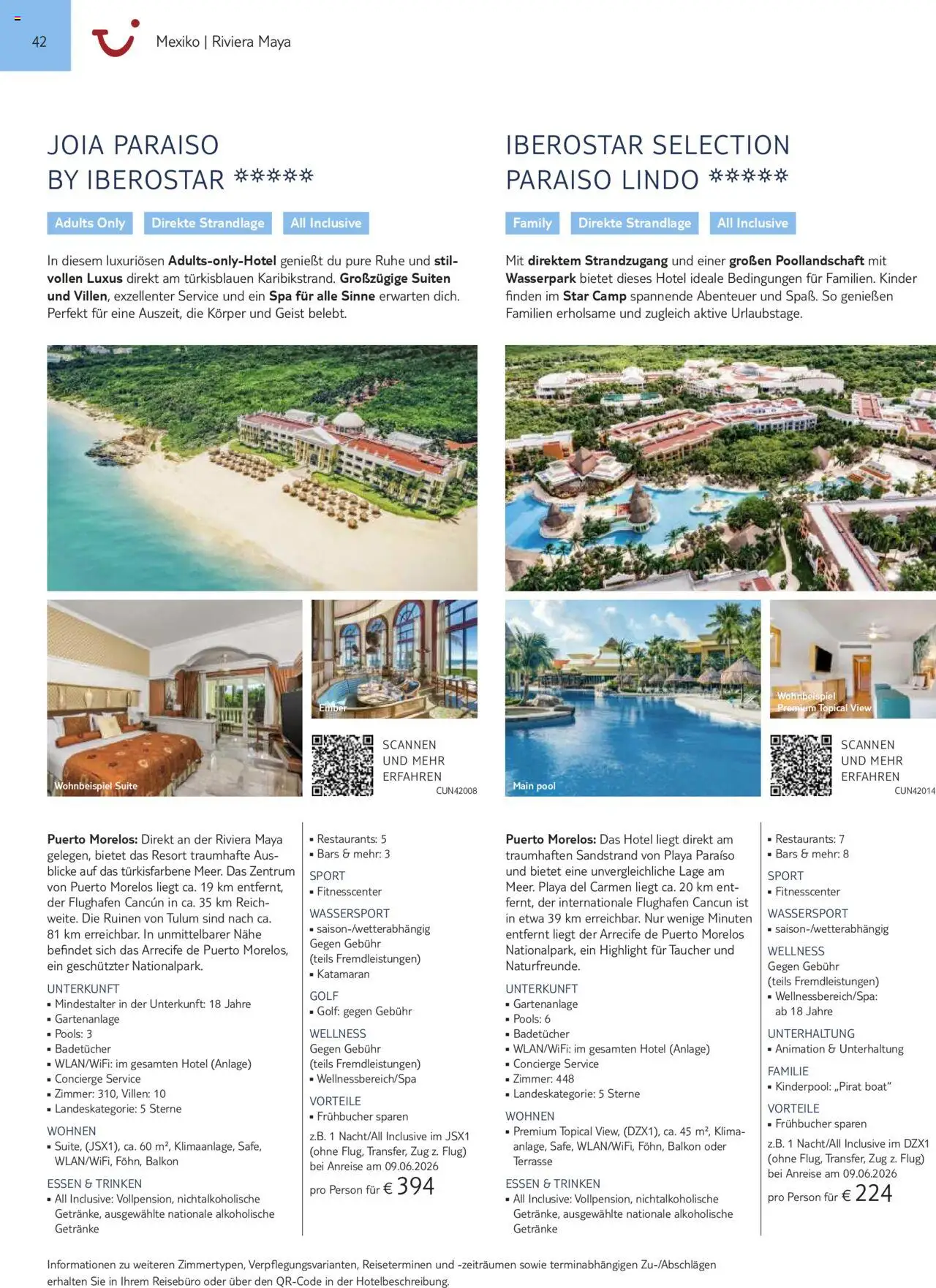 TUI Prospekt Mittelamerika & Karibik 2025/26	 - Seite 42 - gültig ab 01.11.2025