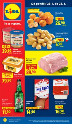 Náhled Lidl leták platný od 26.01.2026
