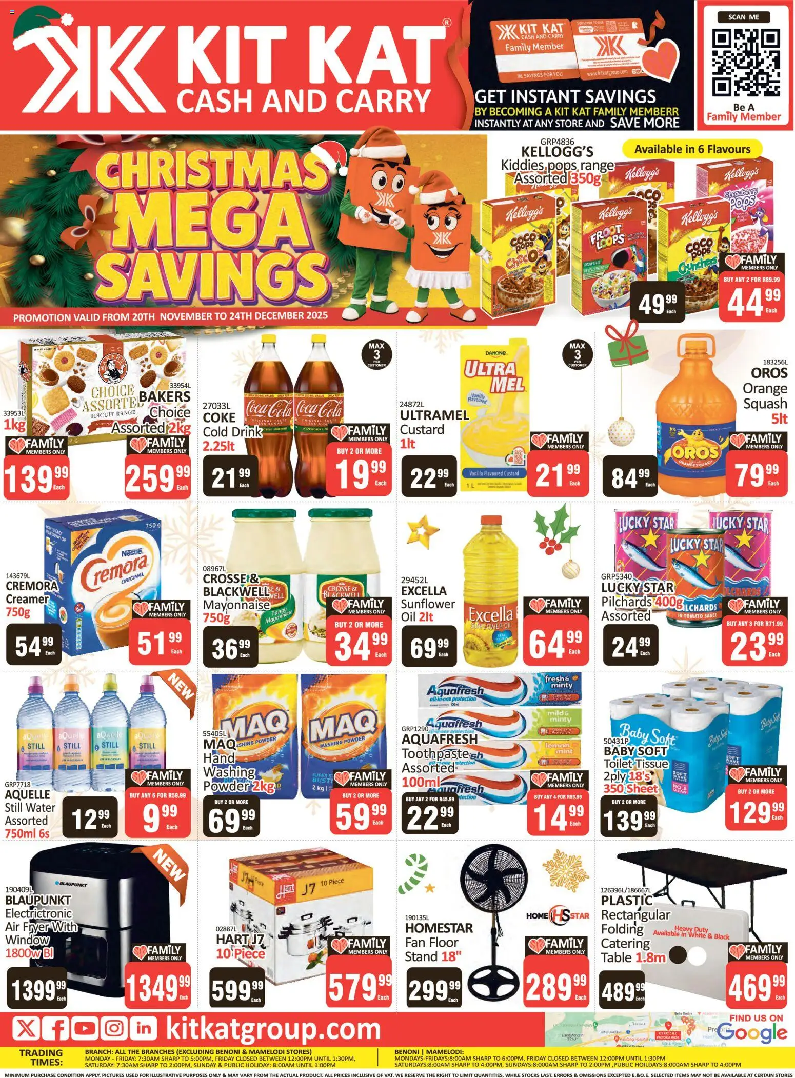 KIT KAT Cash & Carry - Christmas Mega Savings - page 1- valid from 20/10/2025