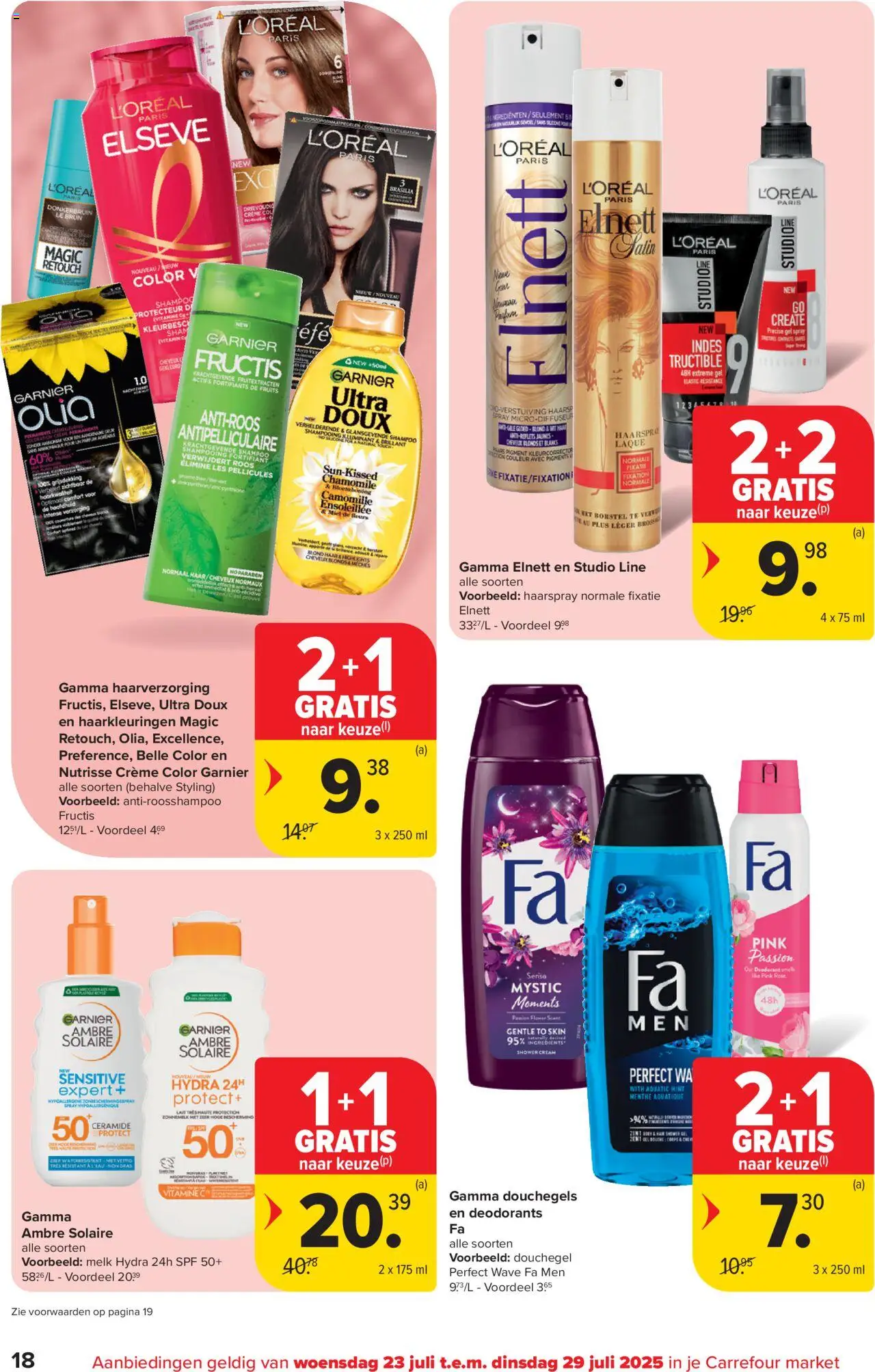 Carrefour - Market Promoties  - pagina 18- geldig vanaf 23/07/2025