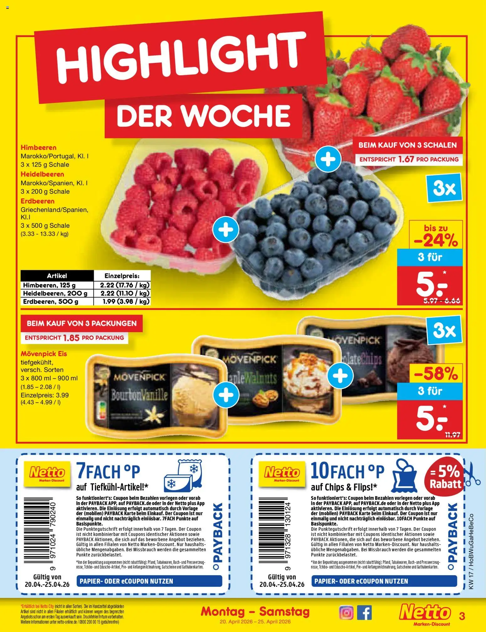 Netto Marken-Discount Prospekt 	 - Seite 3 - gültig ab 20.04.2026