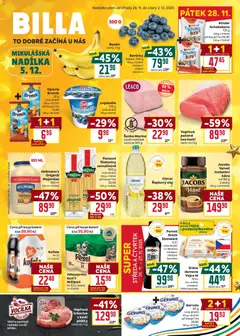 Náhled Billa Velký leták platný od 26.11.2025