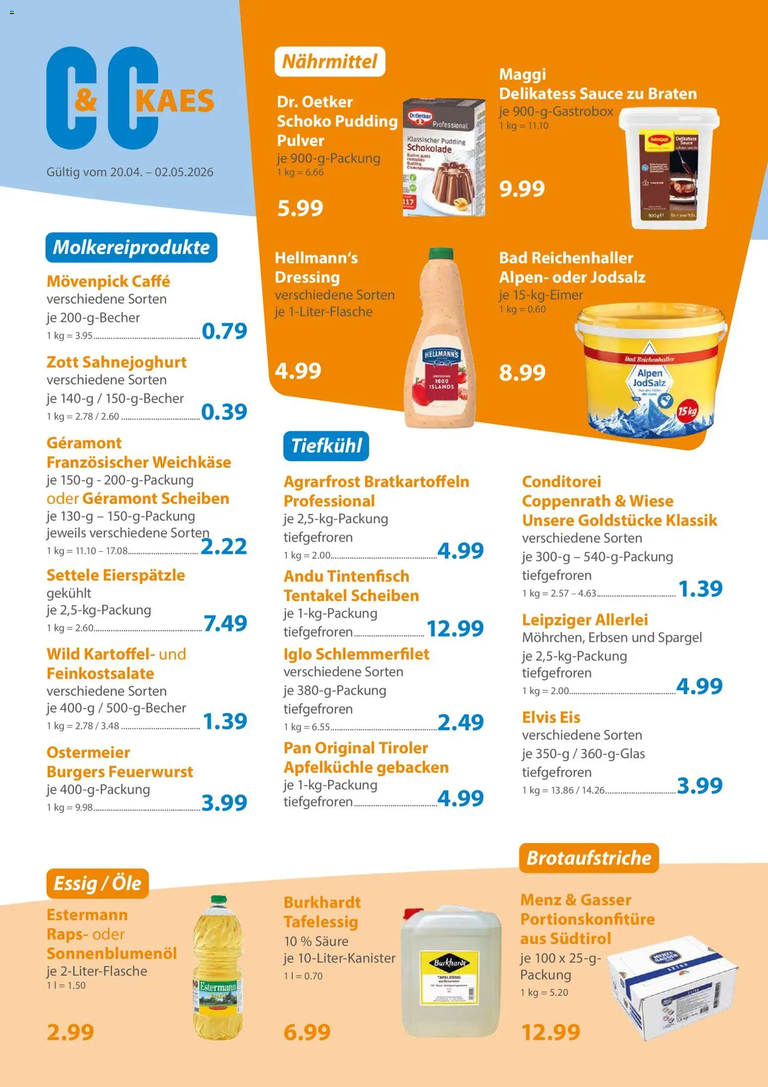 C&C Prospekt - Seite 2 - gültig ab 20.04.2026
