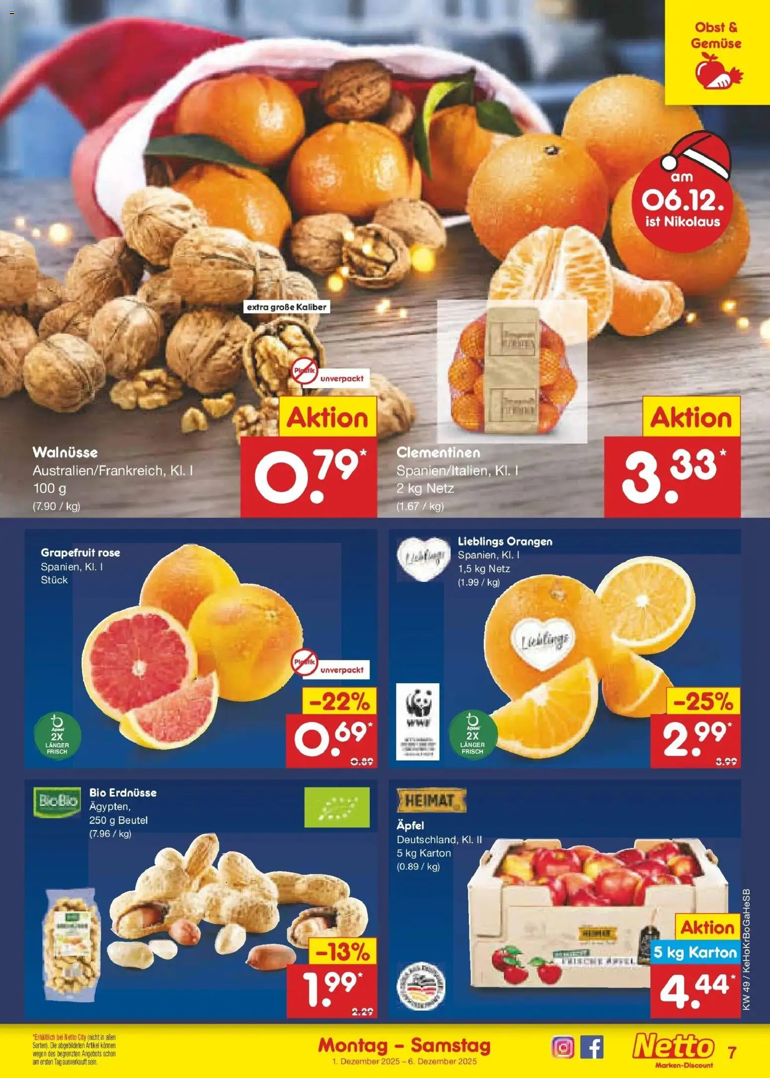 Netto Marken-Discount - Netto: Wochenangebote - Seite 7 - gültig ab 30.11.2025