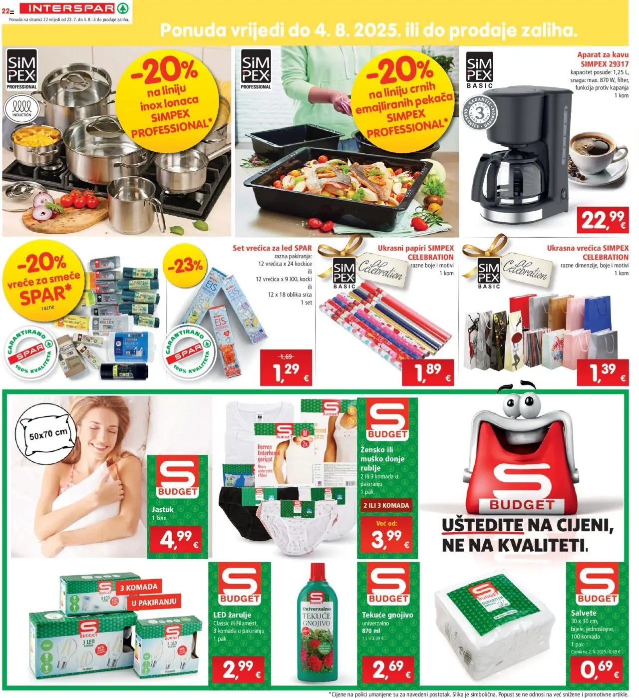 Katalog Interspar - stranica 22- važeći od 23.07.2025