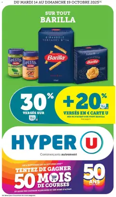 Aperçu Hyper U - Les prix bas de la semaine valable à partir du 14/10/2025
