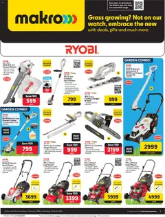 Preview Makro - Ryobi valid from 05/01/2026