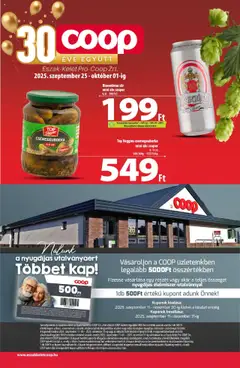 Előnézet COOP - Újság Észak Kelet Pro-Coop Zrt érvényes 2025.09.25.-tól