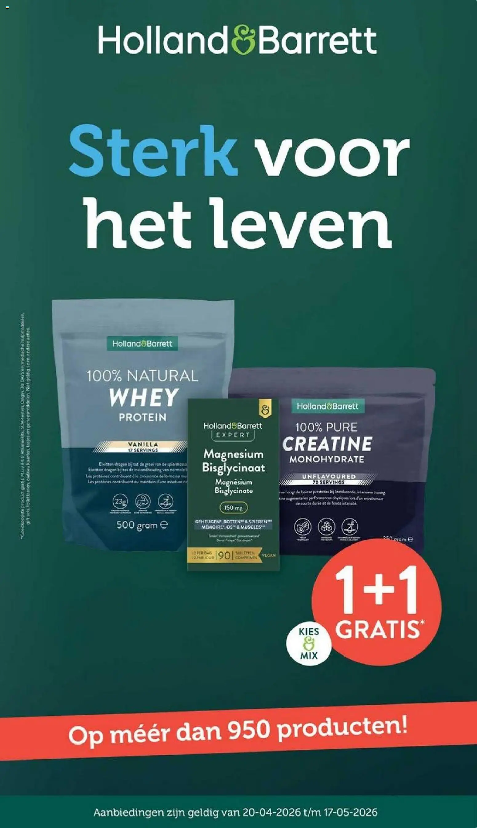 Holland & Barrett folder - pagina 1- geldig vanaf 20-04-2026