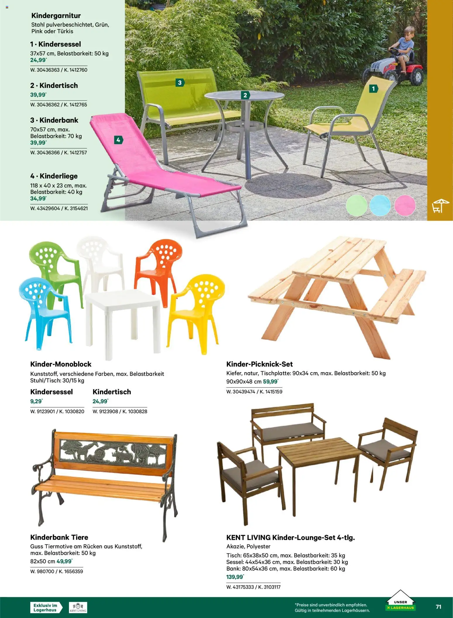 Lagerhaus  Garten und Freizeit Katalog 2026 - page 71- valid from 22.02.2026