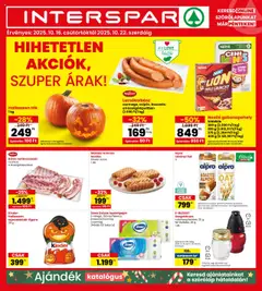 Előnézet Interspar Akciós újság érvényes 2025.10.16.-tól