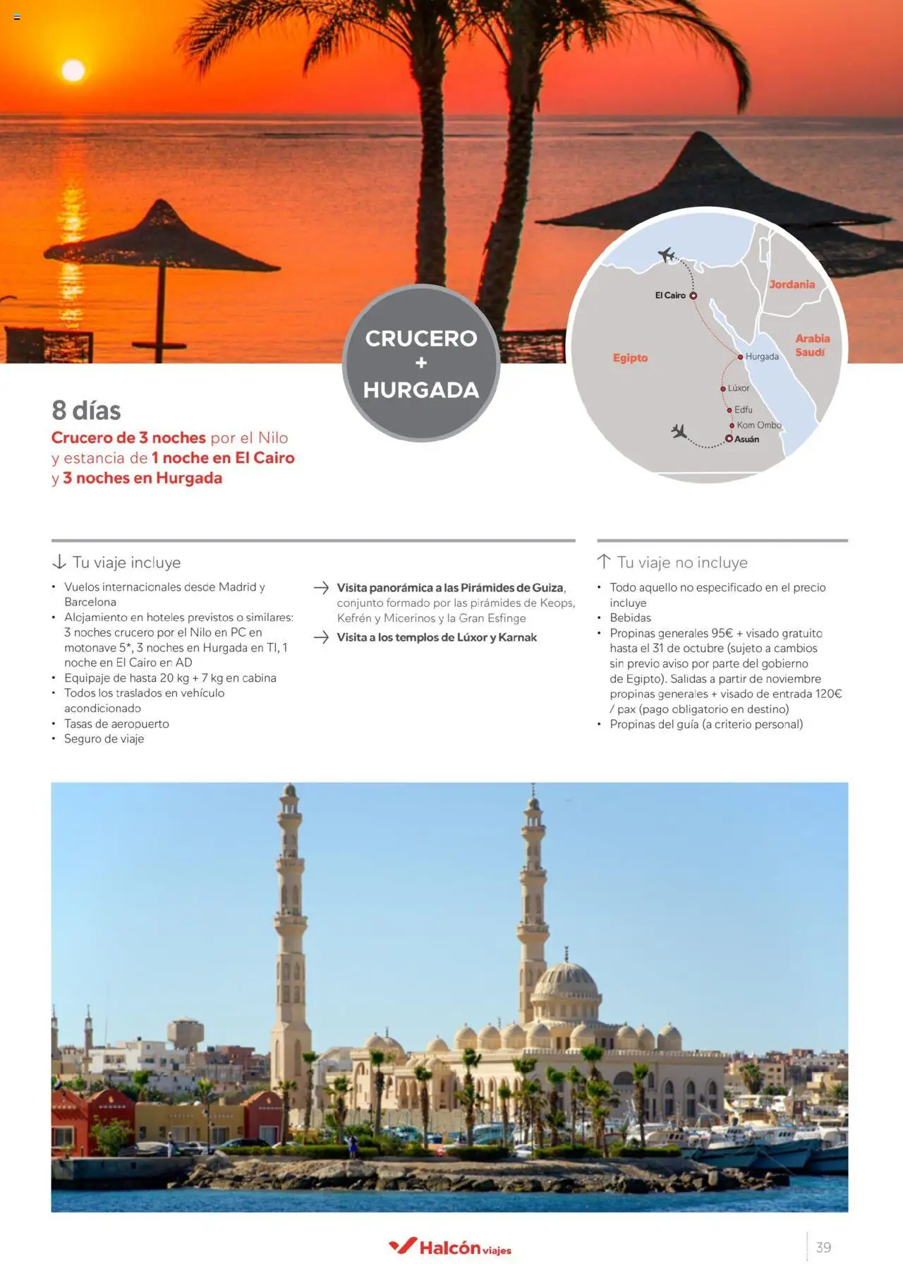 Halcón Viajes Egipto - Página de 39 - Válido desde 01/07/2025
