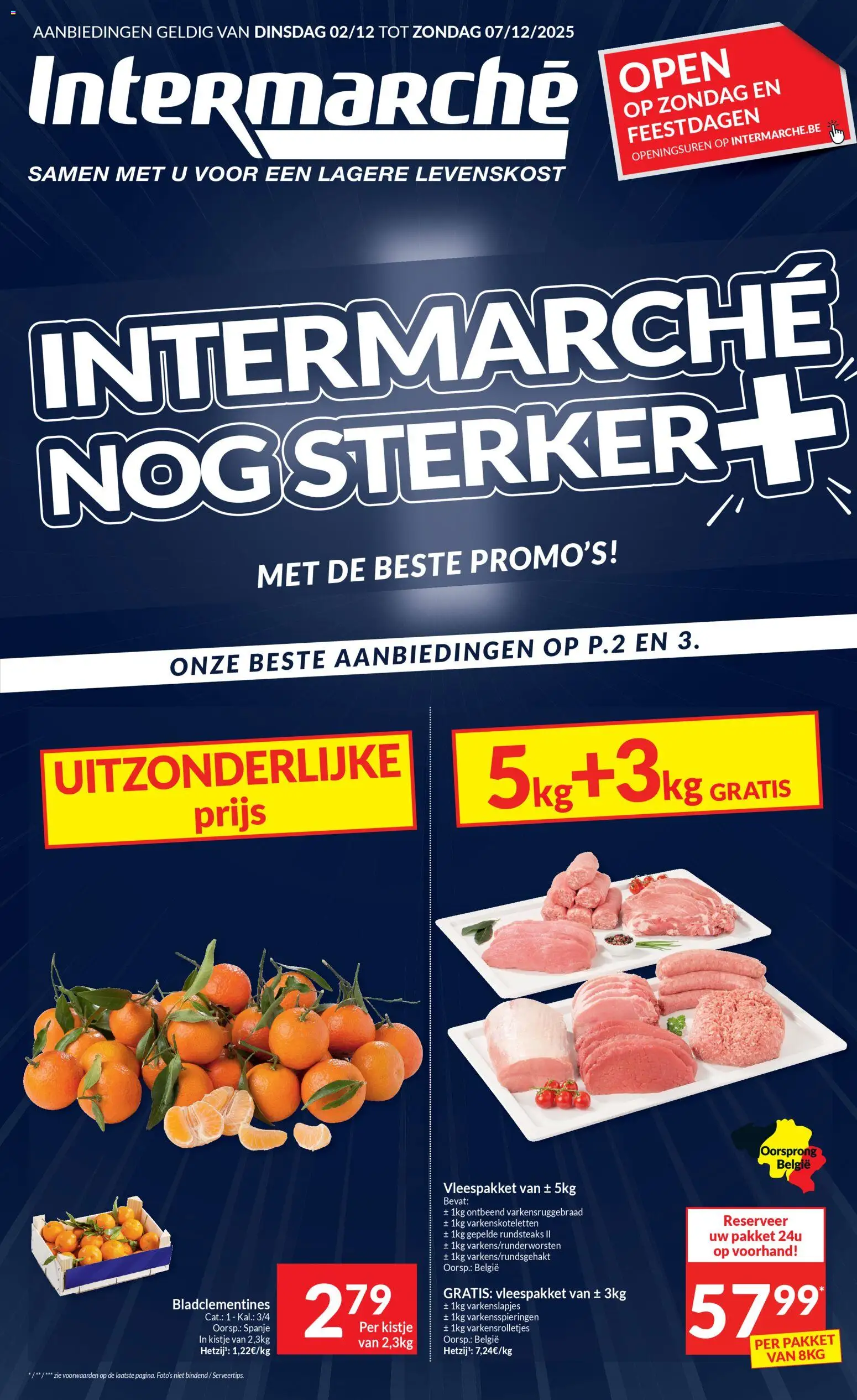 Intermarché folder week 49 - pagina 1- geldig vanaf 02/12/2025
