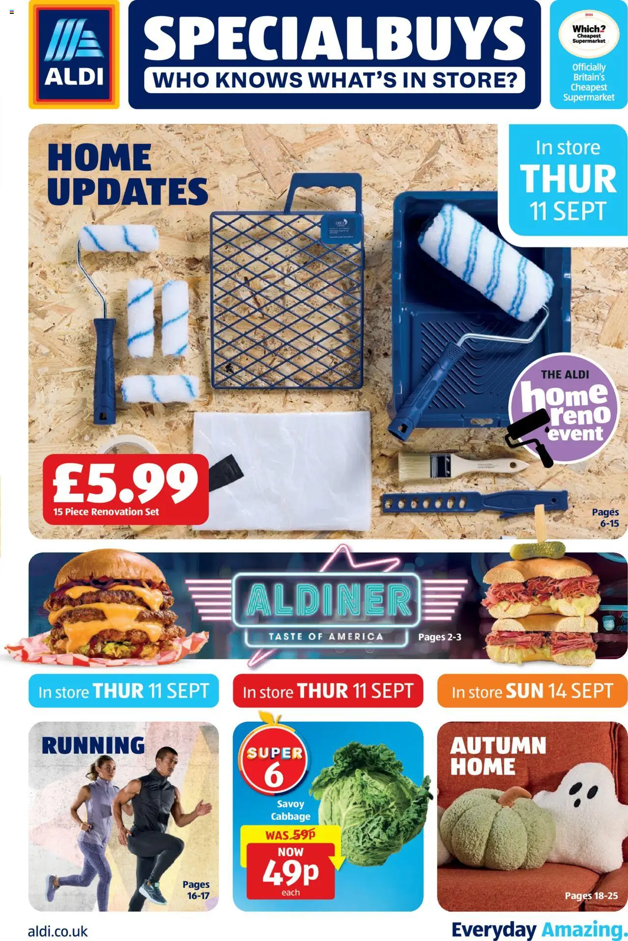 Aldi - Weekly offers UK Specialbuys - page 1- valid from 11/09/2025