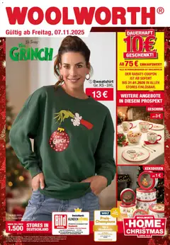 Vorschau Woolworth Prospekt 	 gültig ab 07.11.2025