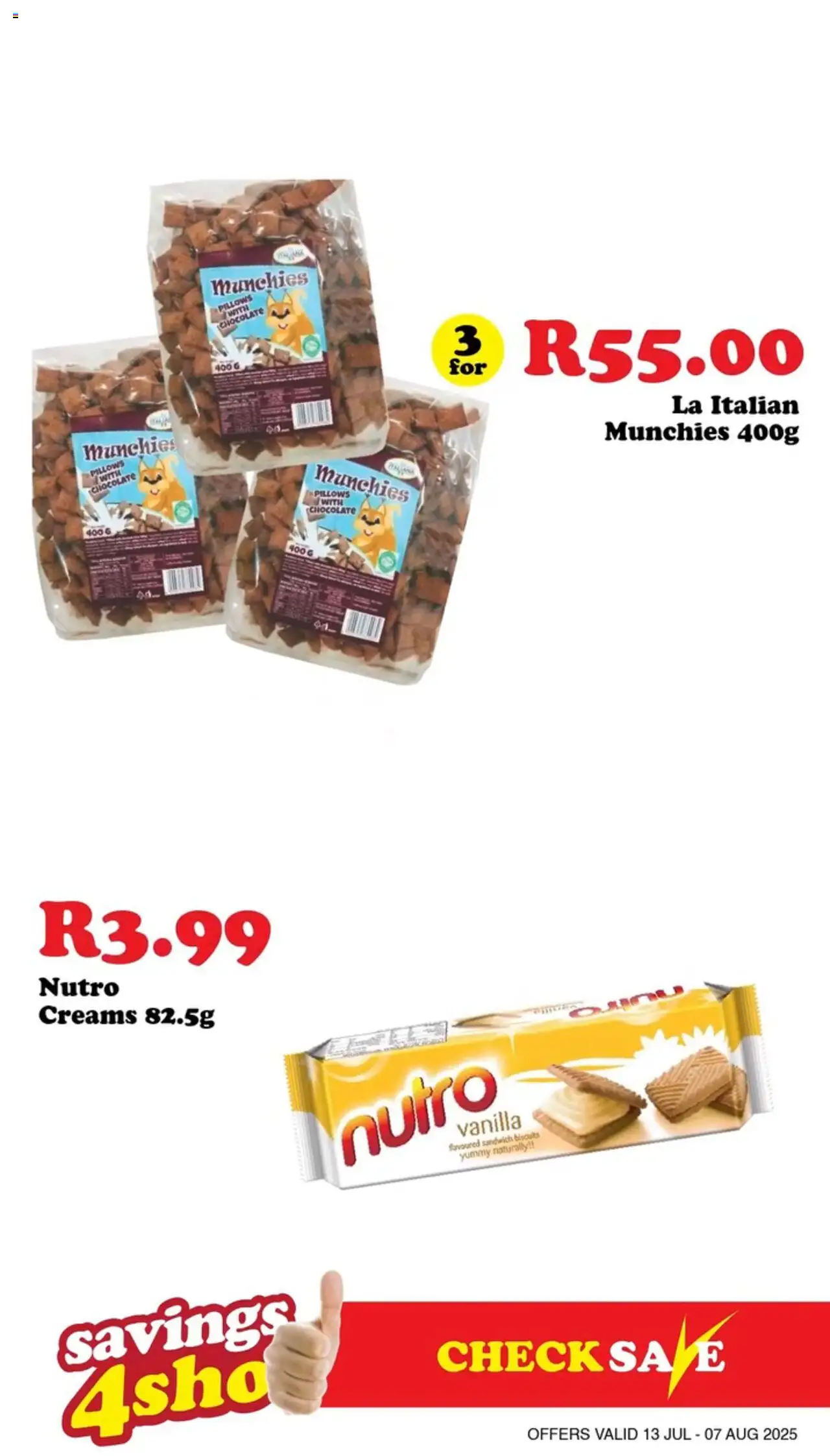 Check Save Specials - page 10- valid from 13/07/2025