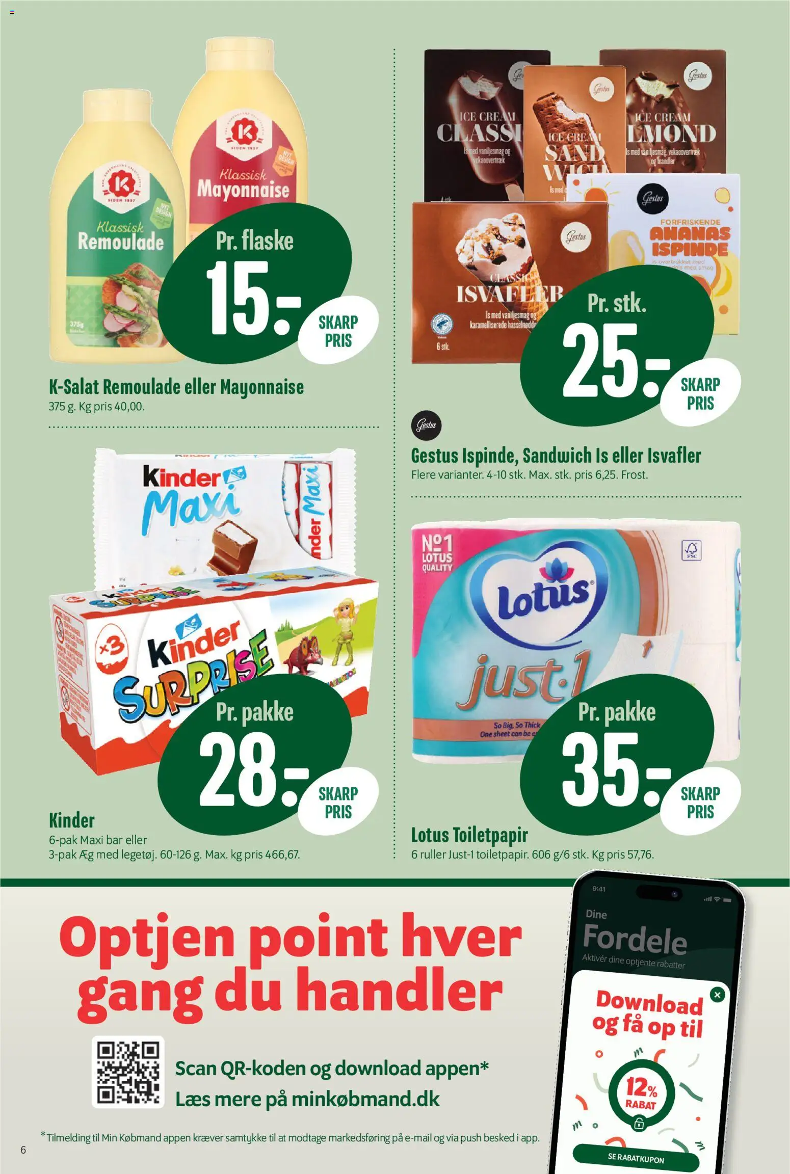 Min Købmand - Tilbudsavis uge 15 - page 6- valid from 07/04/2026