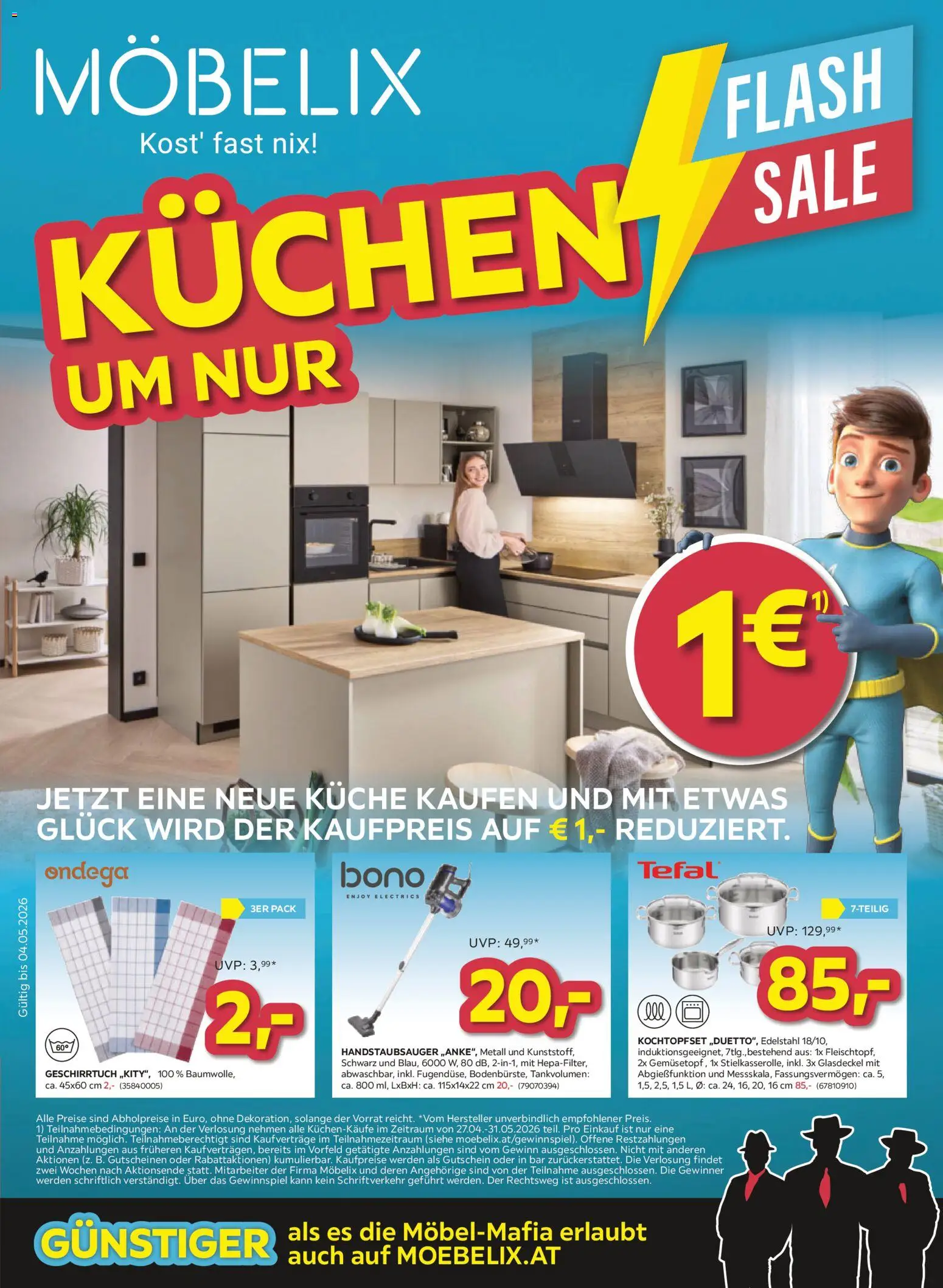 Möbelix Angebote - Seite 1- gültig ab 27.04.2026