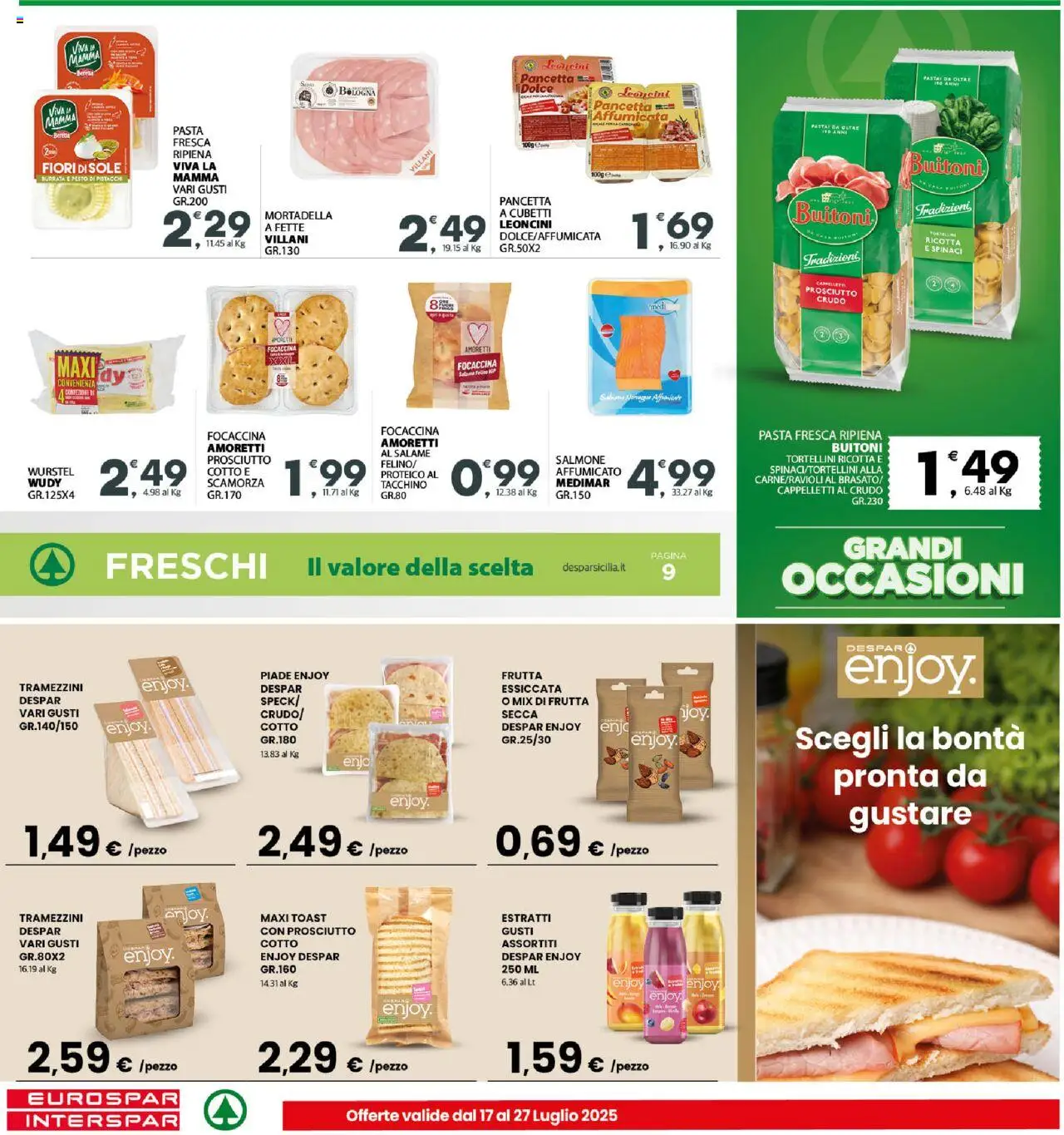 Eurospar Sicilia catalogo - pagina 10 - valido dal 17/07/2025