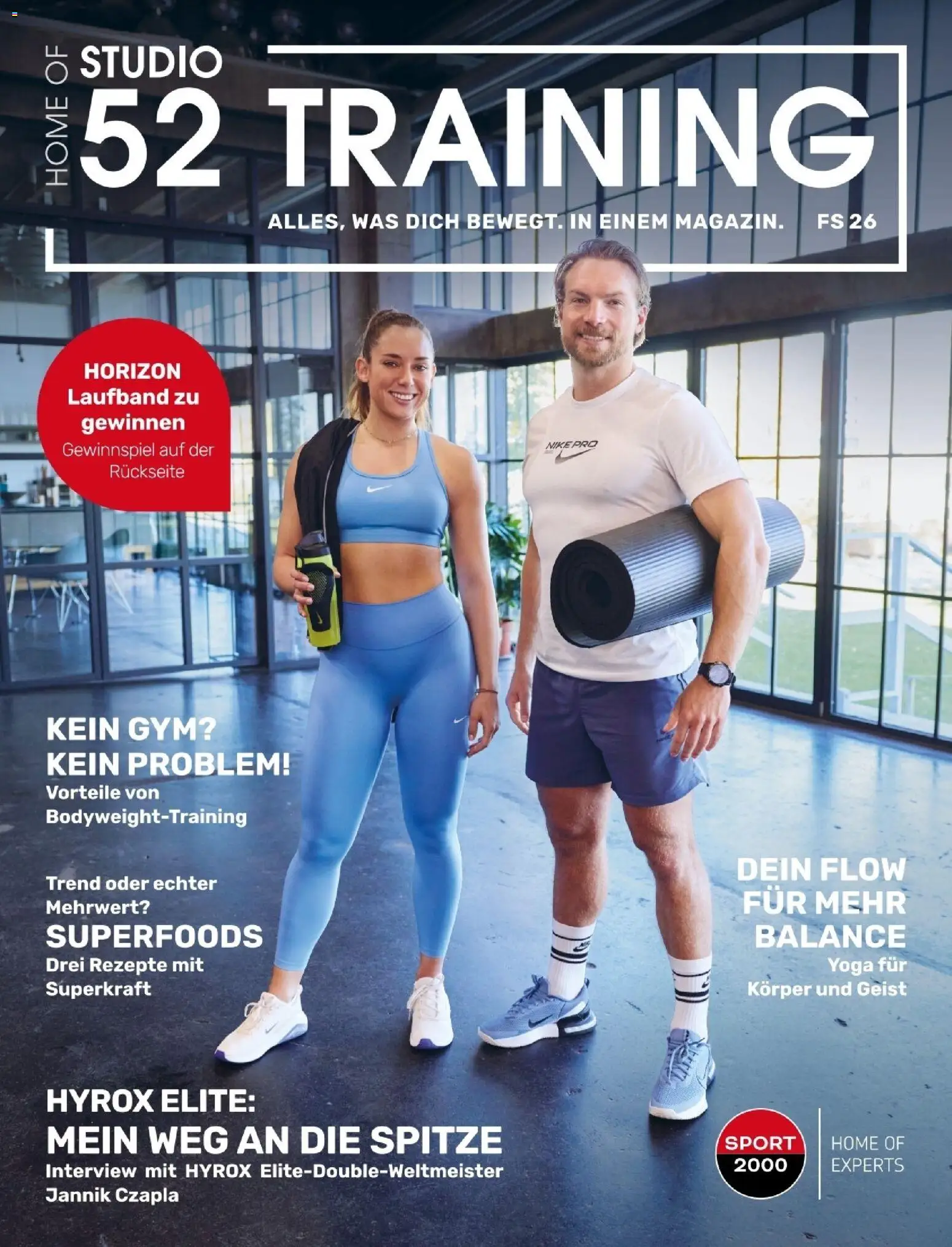 Sport2000 Prospekt Training - Seite 1 - gültig ab 26.01.2026