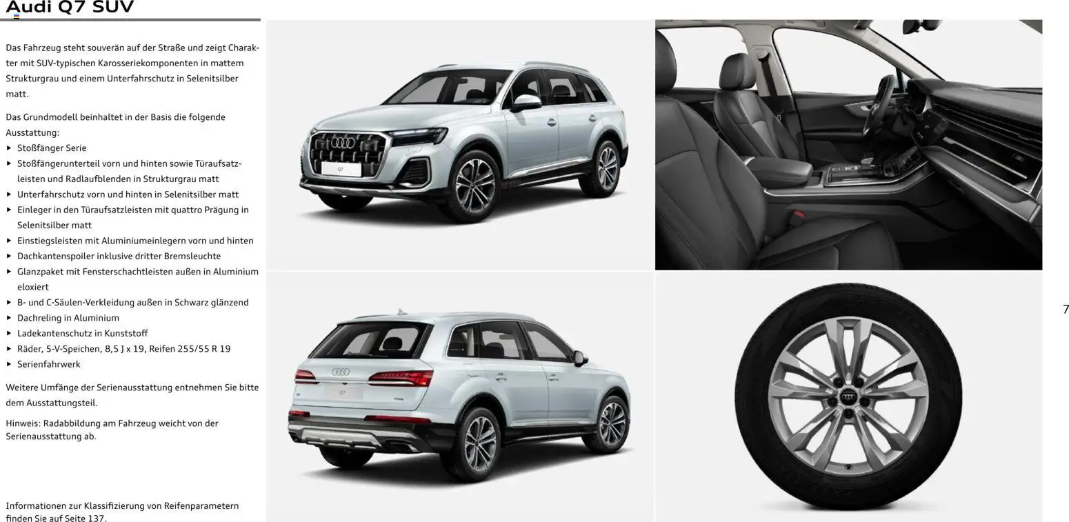 Audi Q7 - Seite 7 - gültig ab 28.10.2025