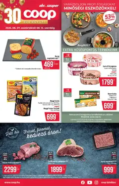 Előnézet COOP Akciós újság érvényes 2025.08.07.-tól