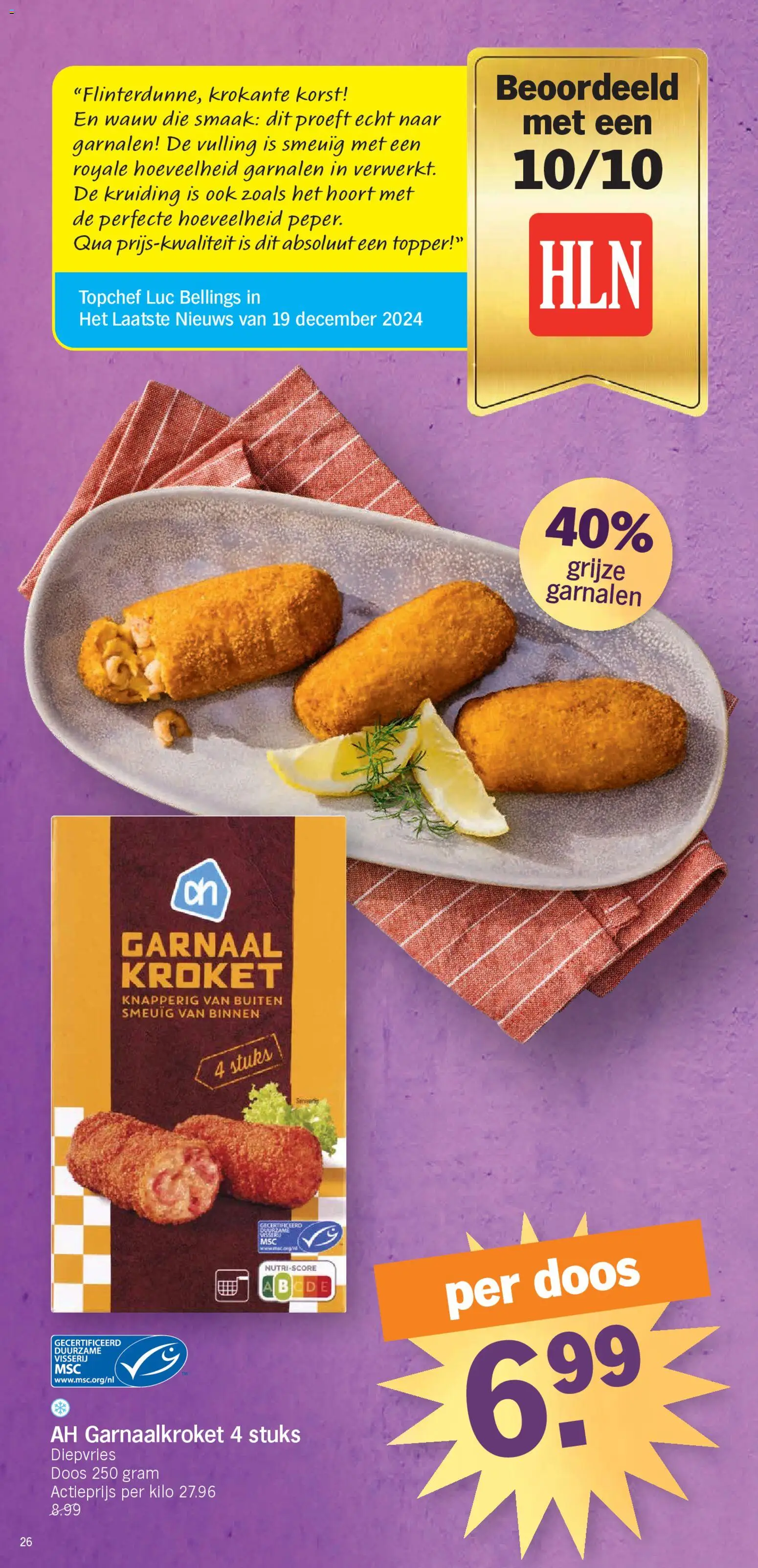 Albert Heijn folder week  / de la semaine 14 - page 26- valid from 30/03/2026
