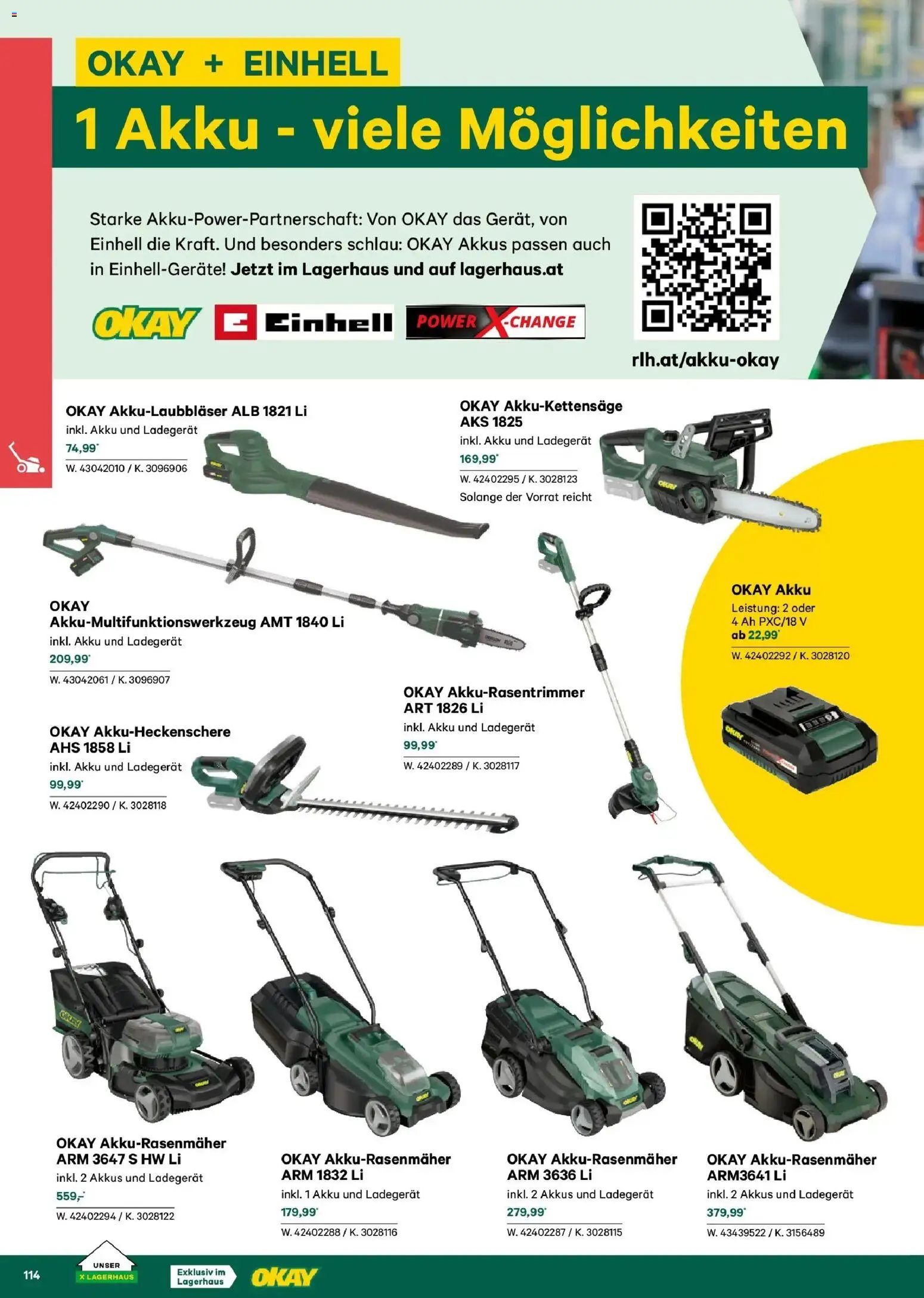 Lagerhaus Garten & Freizeit Katalog 2026 - Wien, Innsbruck - page 114- valid from 01.03.2026