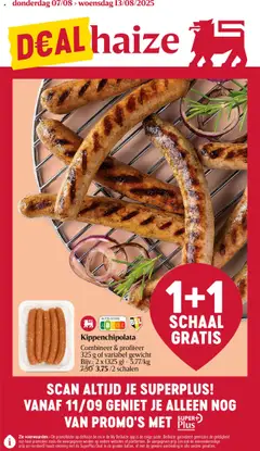 Delhaize folder week 32 geldig vanaf 07/08/2025