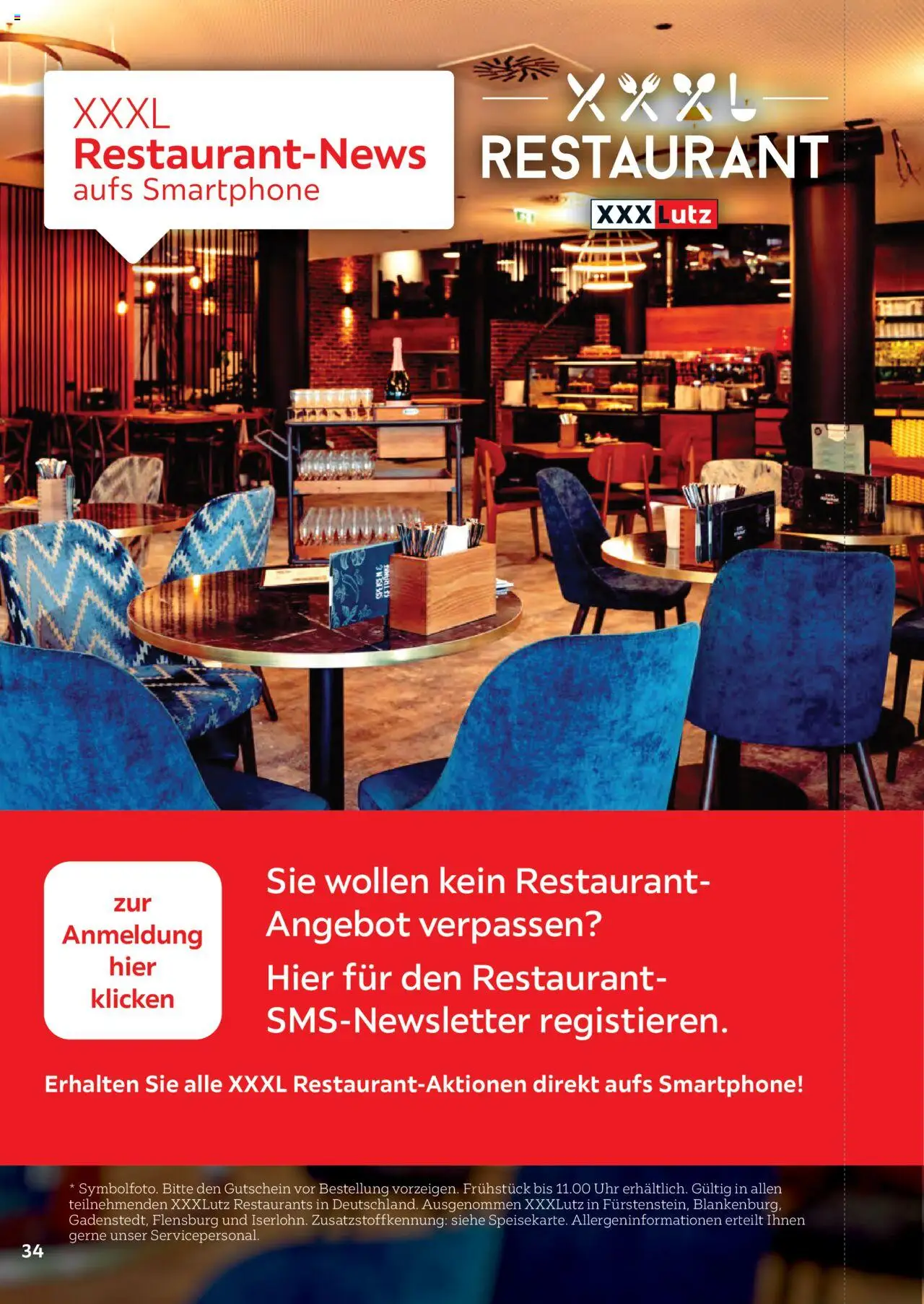 XXXL Lutz Restaurantgutscheine - Seite 2 - gültig ab 01.08.2025