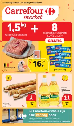 Carrefour market folder week 6 geldig vanaf 04/02/2026