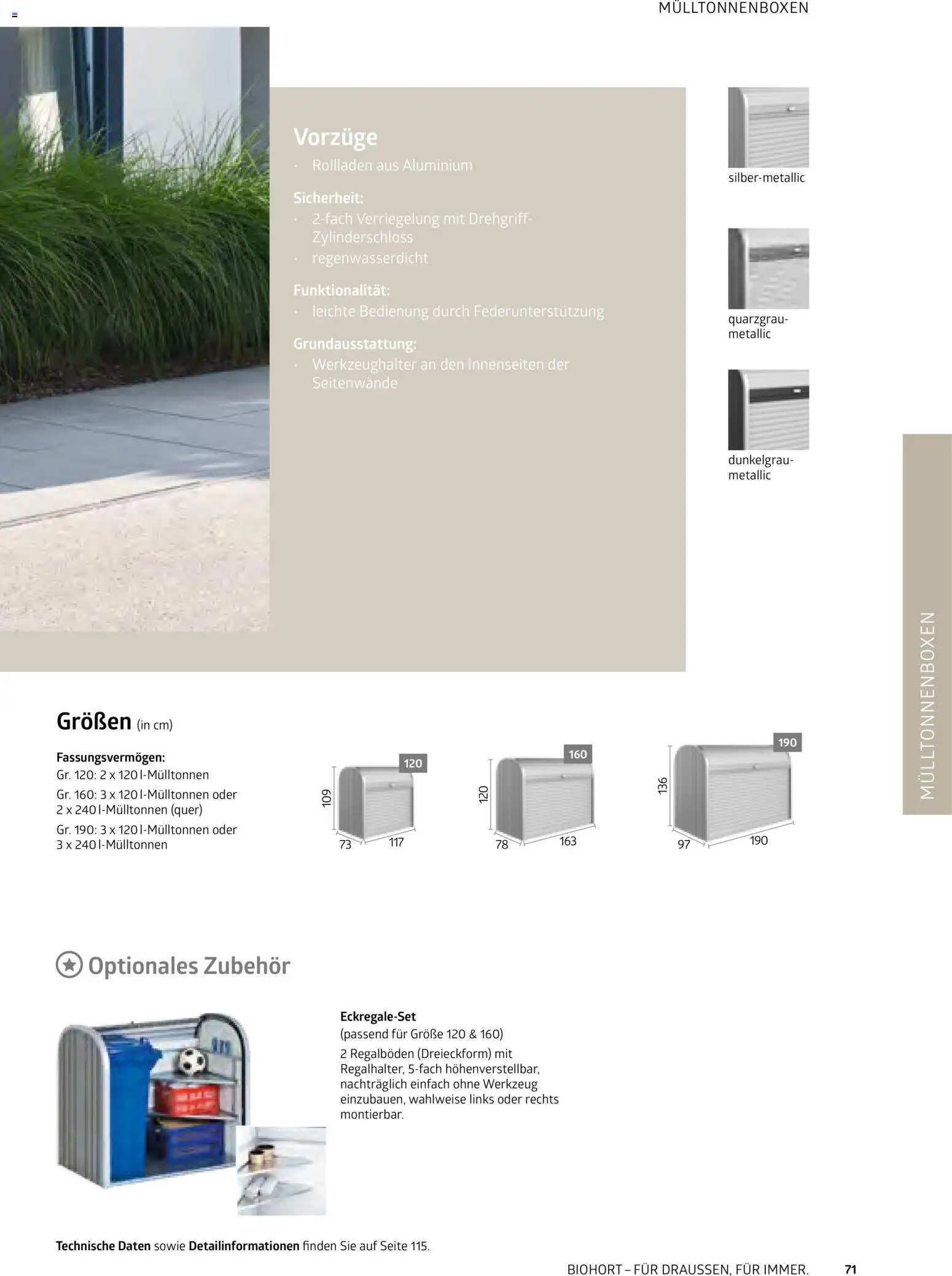 Dehner Biohort – Metall für Garten & Terrasse - Seite 71 - gültig ab 01.01.2026