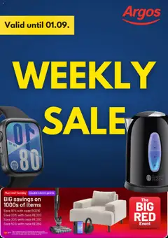 Argos - Weekly offers valid from 26/08/2025