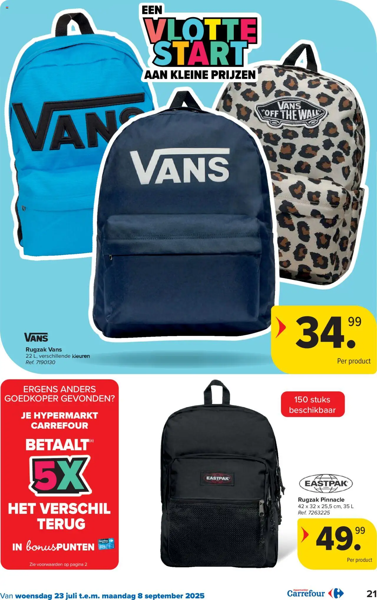 Carrefour - Hypermarkten Back to School - pagina 21- geldig vanaf 23/07/2025