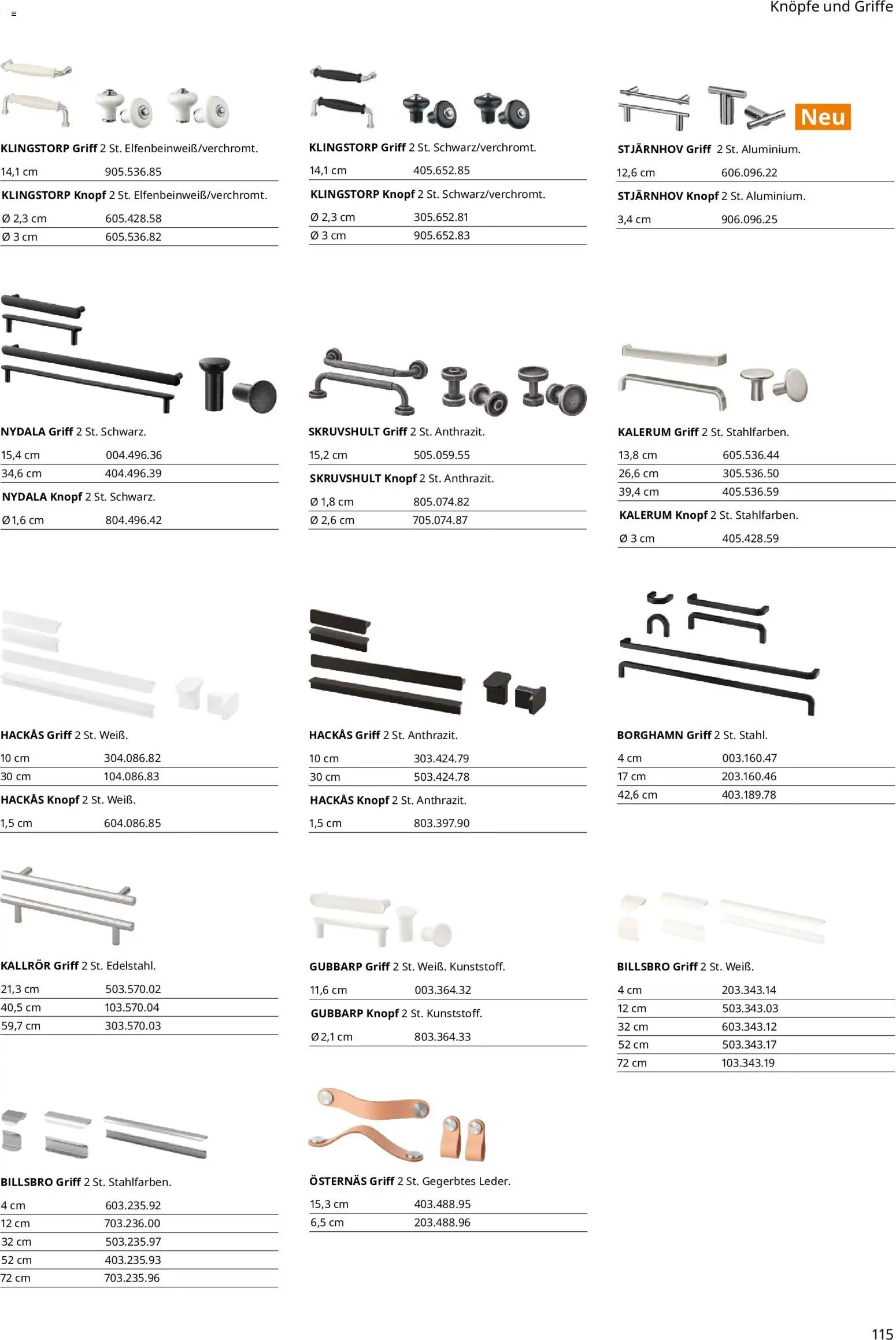 Ikea Küchen  - Seite 115 - gültig ab 02.01.2026