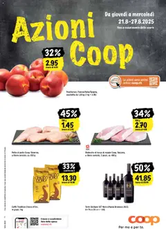 Vorschau Coop - Una settimana di azioni gültig ab 21.08.2025