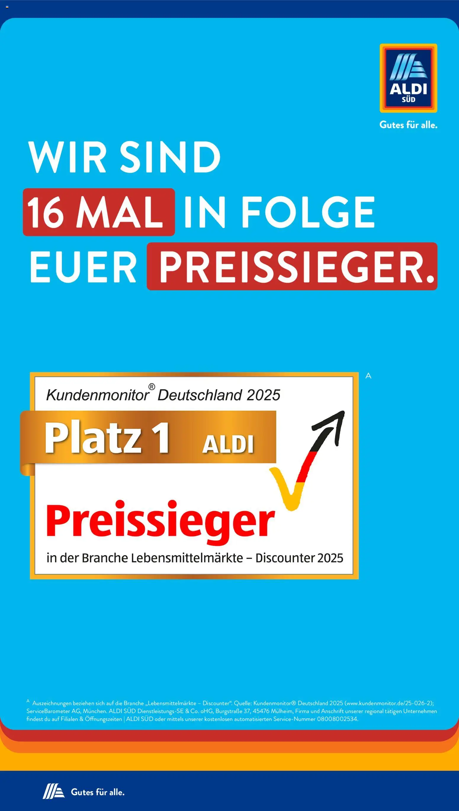 Aldi Süd Prospekt 	 - Seite 3 - gültig ab 02.03.2026