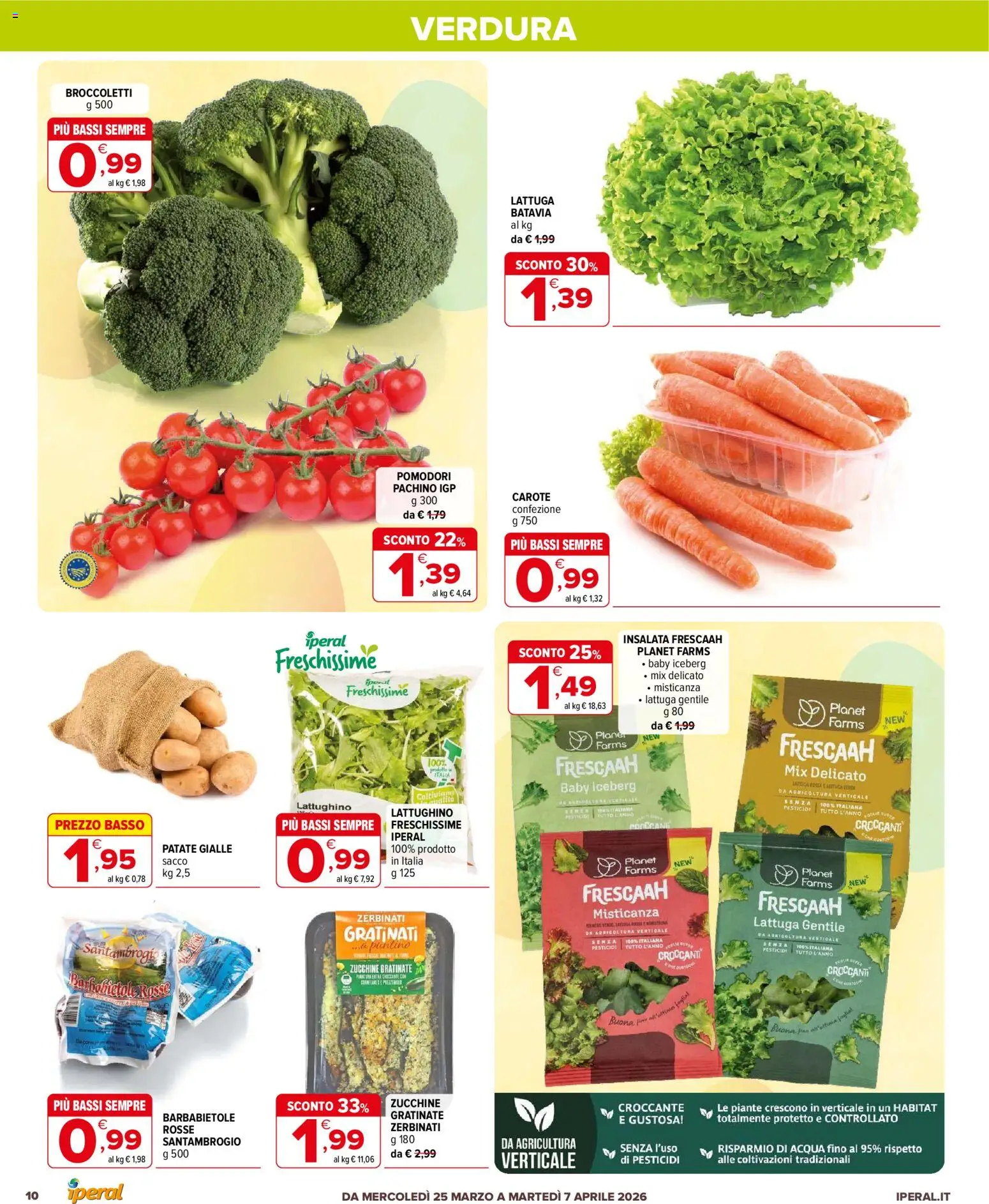 Iperal volantino - pagina 10 - valido dal 25/03/2026