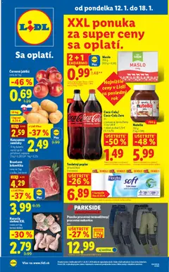 Lidl leták platný od 12.01.2026