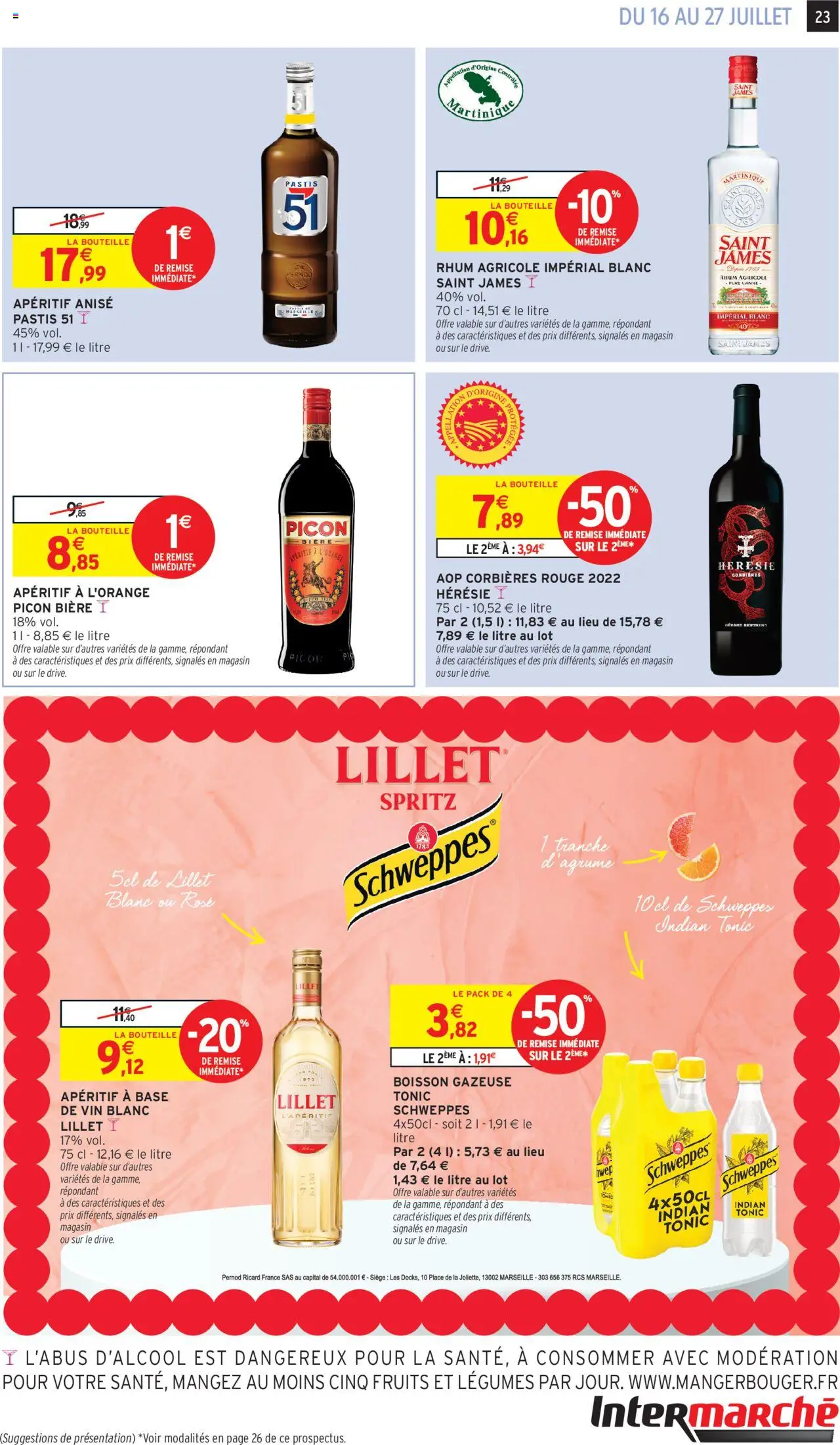 Intermarché 2+1 offert sur une sélection de produits - page 24 - valable à partir du 16/07/2025
