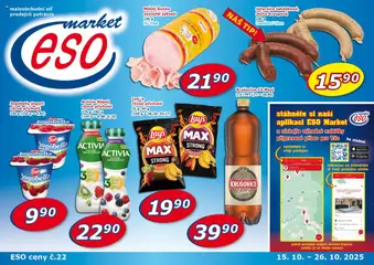 Náhled Eso market leták platný od 15.10.2025