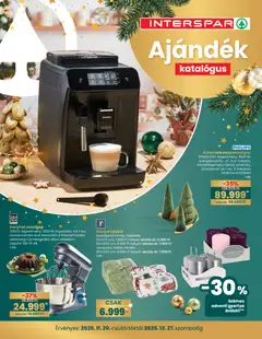 Előnézet Interspar Ajándék katalógus érvényes 2025.12.20.-tól