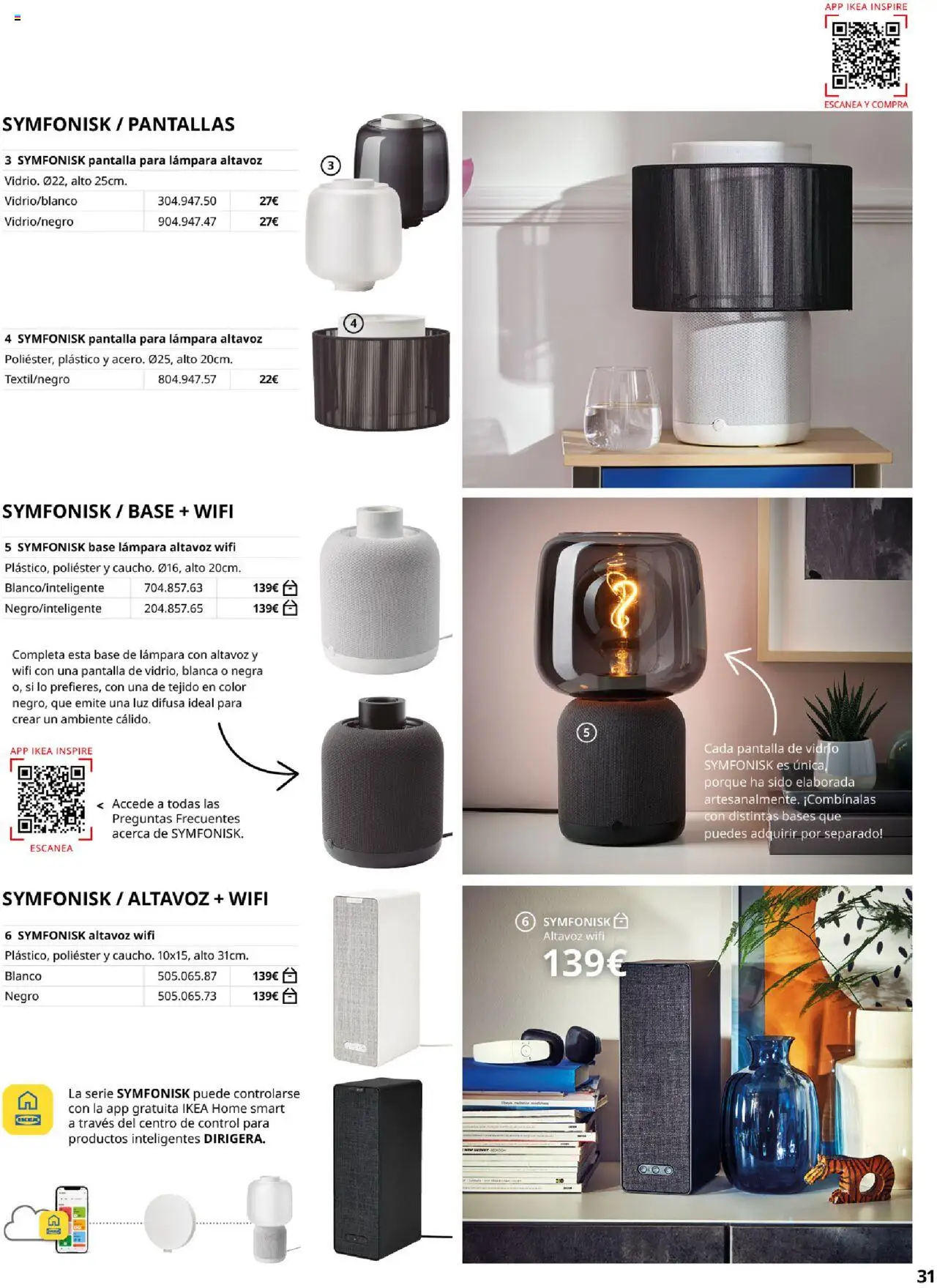 Catálogo IKEA Iluminación - Página de 31 - Válido desde 01/09/2025