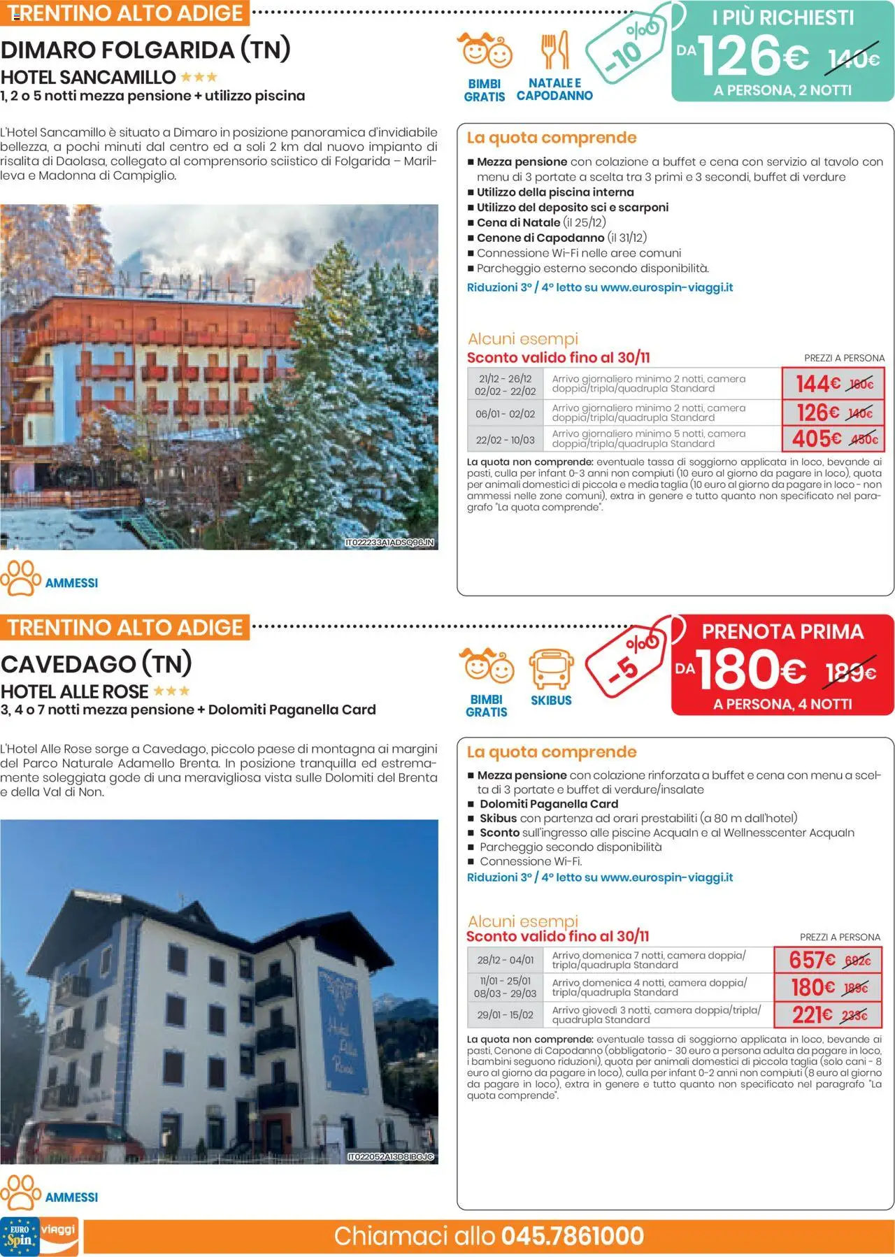 Eurospin Viaggi Nord catalogo - pagina 4 - valido dal 04/10/2025