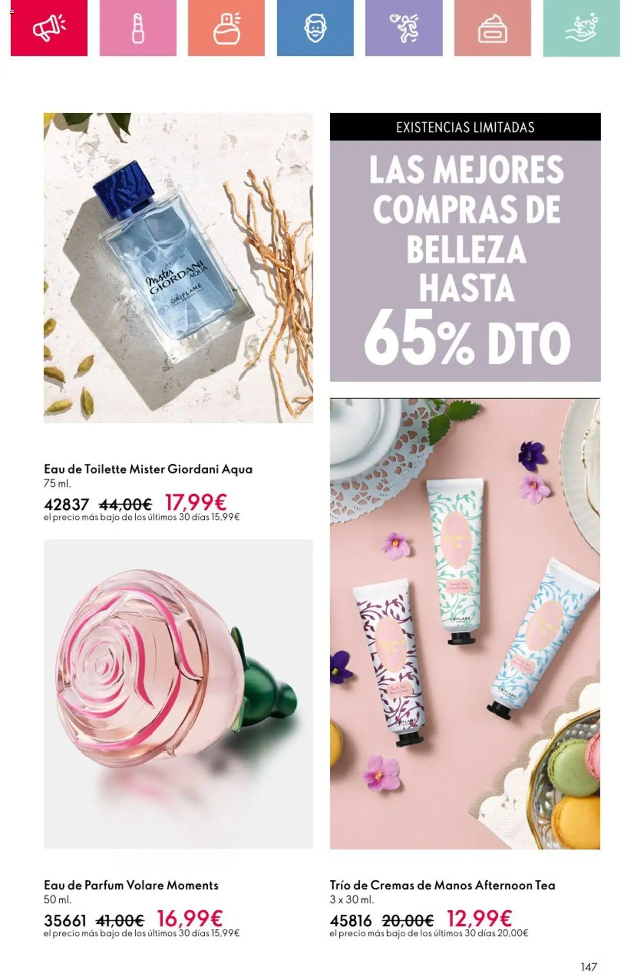 Oriflame - Catálogo Campaña 10 - Página de 147 - Válido desde 13/07/2025