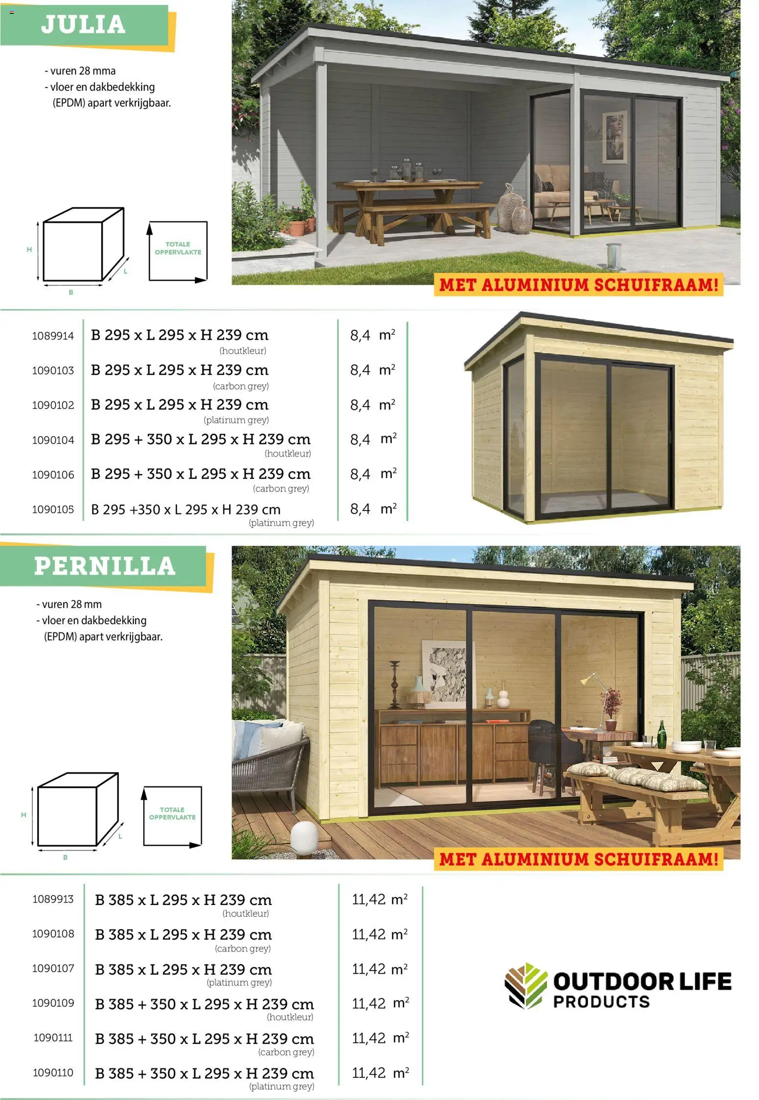 Hubo - Tuinhuis catalogus - page 32- valid from 23/02/2026