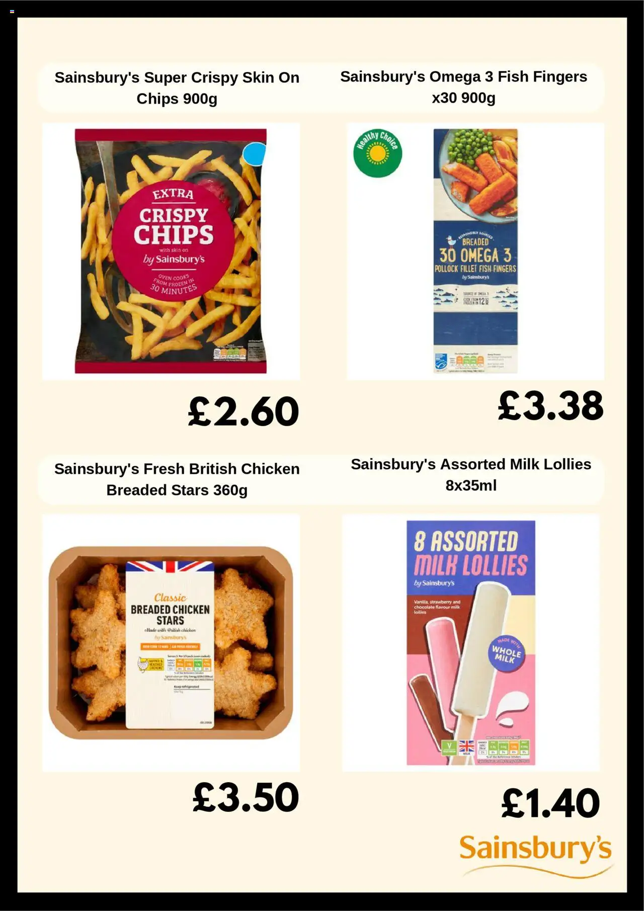 Sainsbury's - Weekly offers - page 4- valid from 22/07/2025