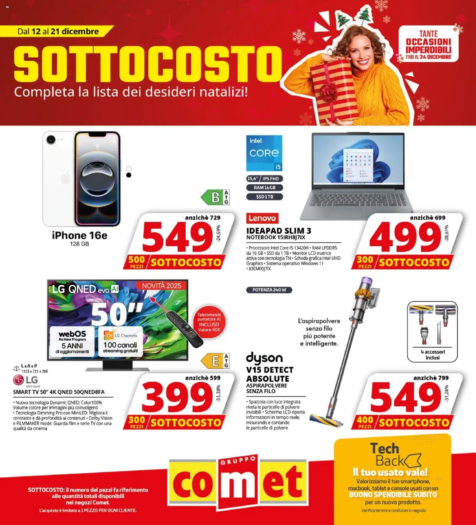 Volantino Comet	 - pagina 1 - valido dal 12/12/2025