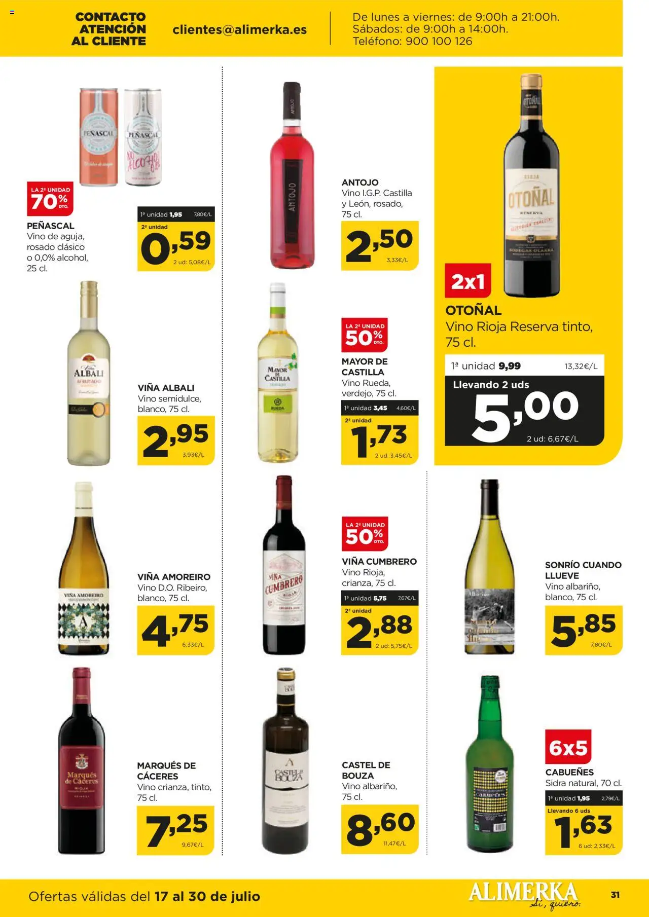 Alimerka folleto Asturias - Página de 32 - Válido desde 17/07/2025