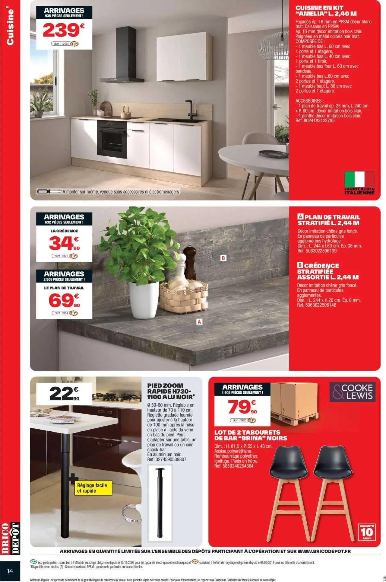 Brico Dépôt catalogue - page 14 - valable à partir du 18/07/2025